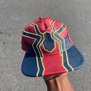 Spider-man Avengers: Infinity War Iron Spider PU Suit Up Snapback Hat